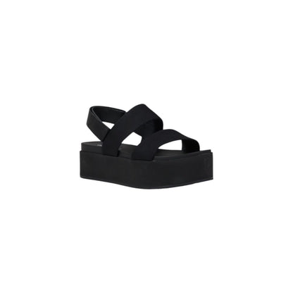 Calvin Klein Jeans Black Organic Cotton Sandal by Calvin Klein Jeans