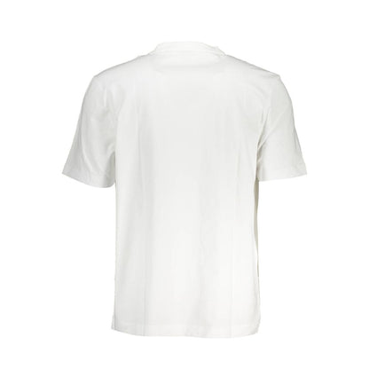 T-shirt en coton blanc Hugo Boss
