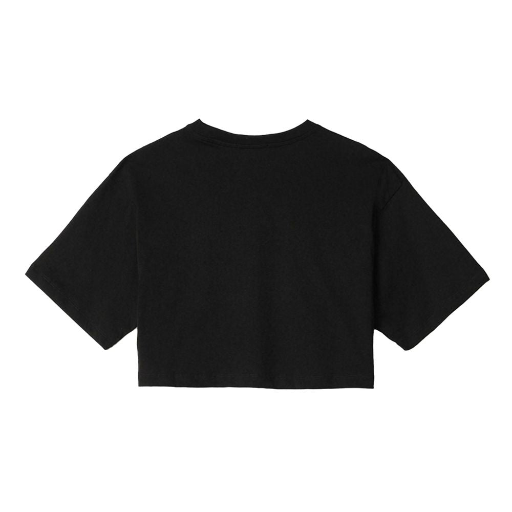 Hinnominate Black Cotton Tops &amp; T-Shirt