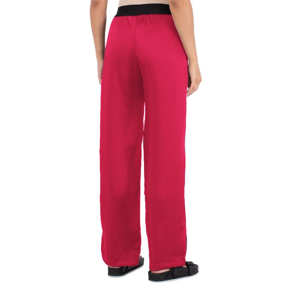 Comme Des Fuckdown Fuchsia Polyester Jeans & Pant by Comme Des Fuckdown