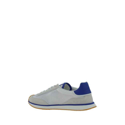 Dolce & Gabbana Sneakers Suède Verlengde Neus Silhouette