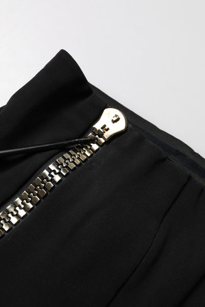 Dolce & Gabbana Black High Waist Skinny Pants by Dolce & Gabbana