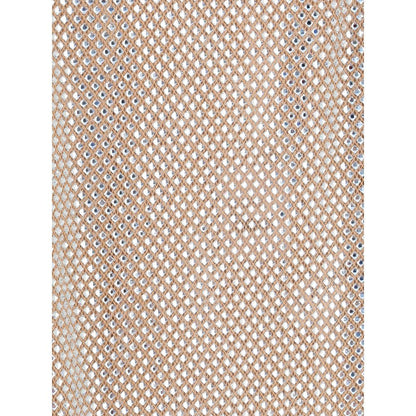 Self-Portrait Rhinestone Maxi Dress