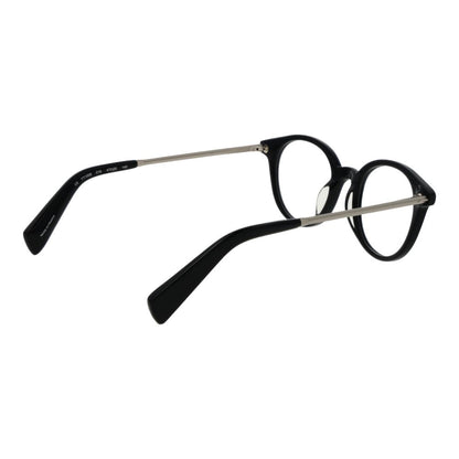 Montures optiques unisexes noires Yohji Yamamoto