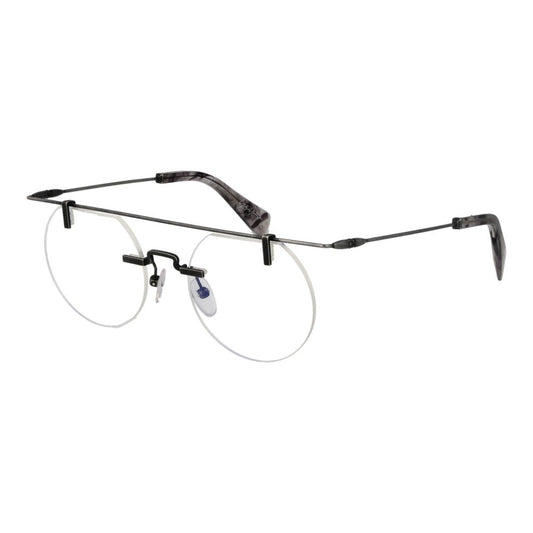 Montures optiques grises pour homme Yohji Yamamoto