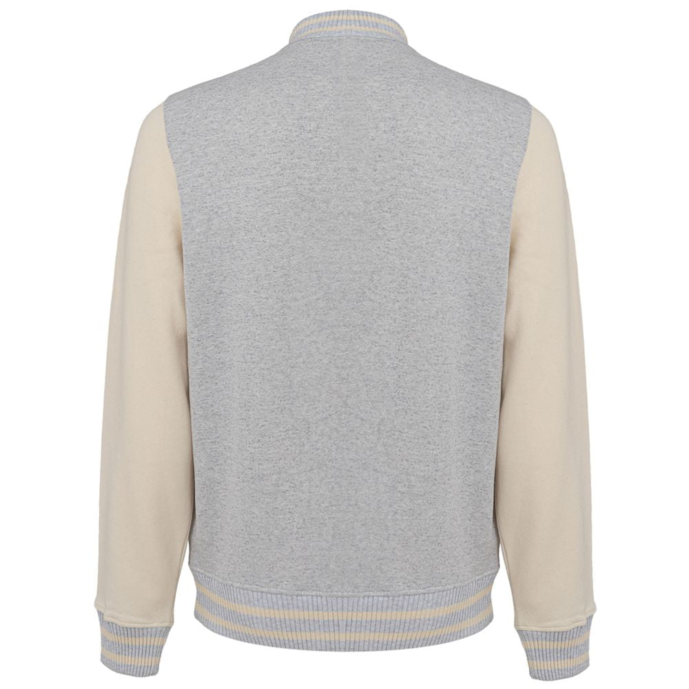 Gran Sasso Gray Cotton Jackets &amp; Coat