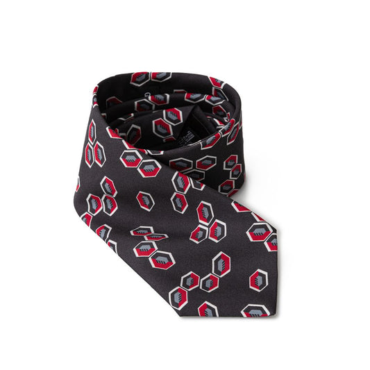 Cravates et nœud papillon en soie grise Giorgio Armani