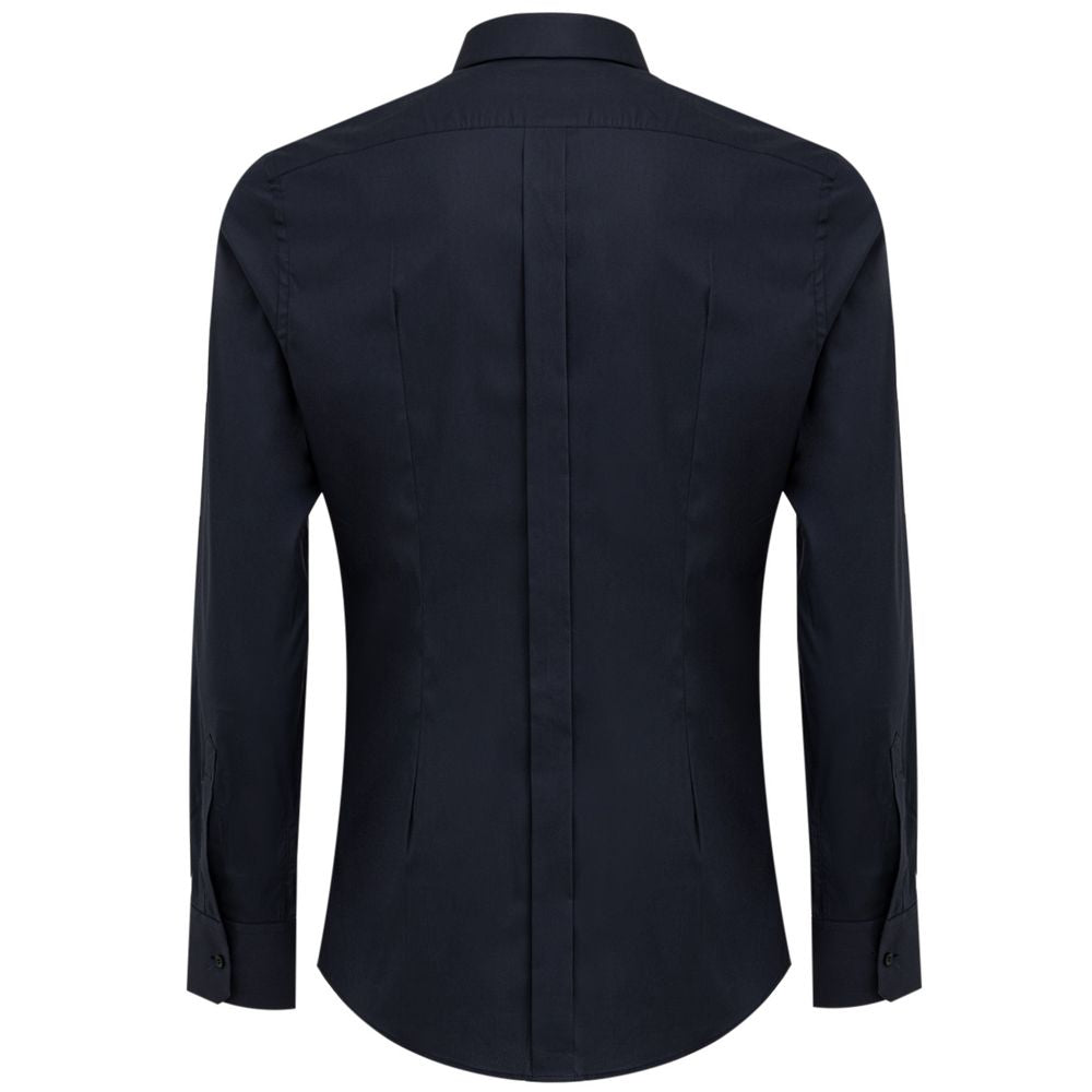 Dolce & Gabbana Blue Cotton Shirt by Dolce & Gabbana