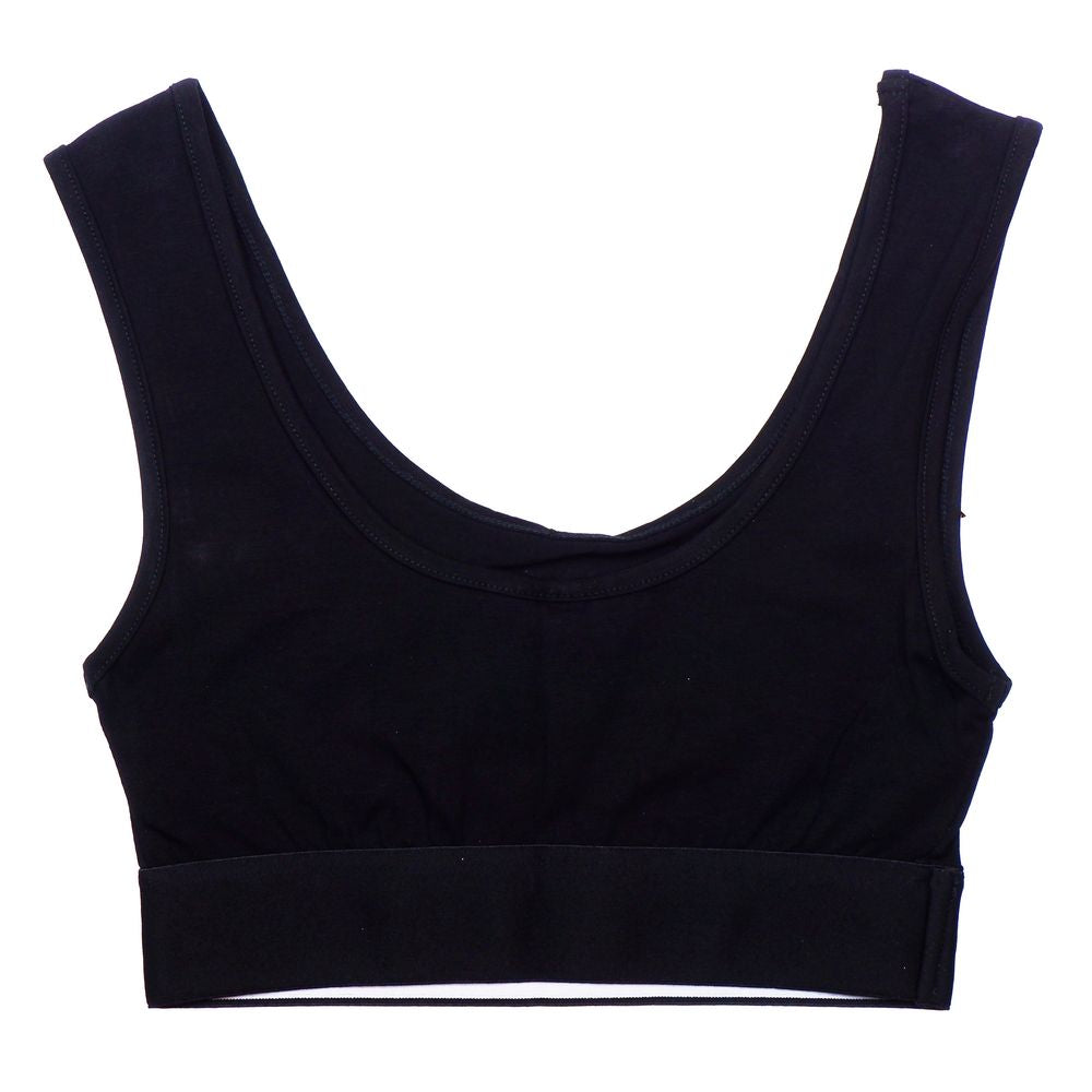 Comme Des Fuckdown Black Cotton Tops &amp; T-Shirt