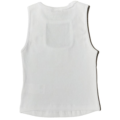 Comme Des Fuckdown White Cotton Tops &amp; T-Shirt