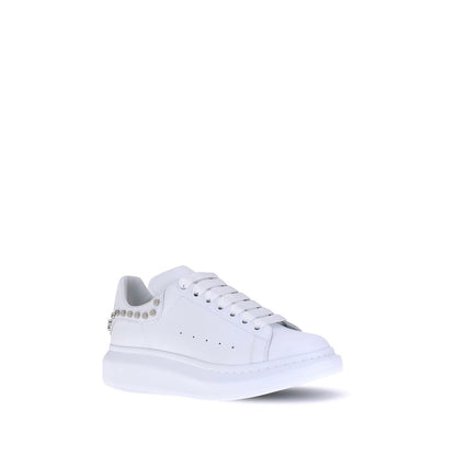 Alexander McQueen Stud Leather Sneakers Black Edition