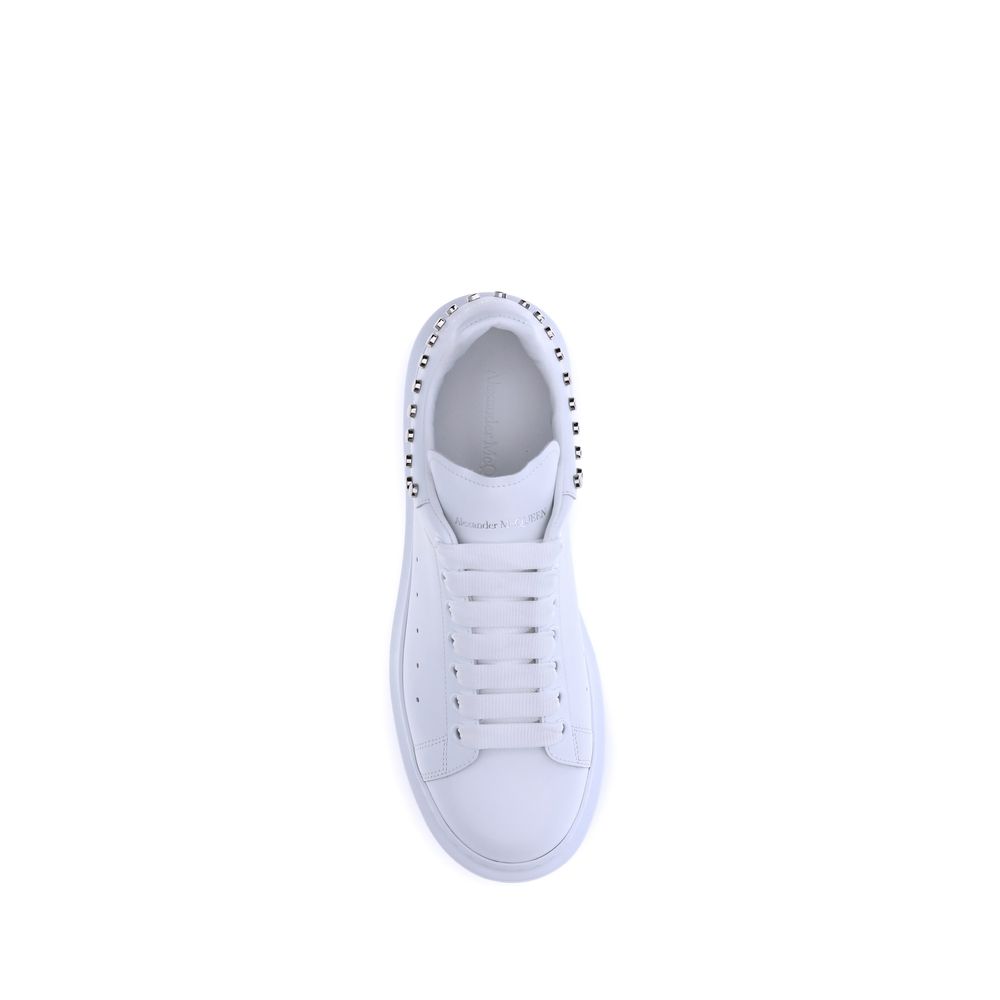 Alexander McQueen Stud Leather Sneakers Black Edition