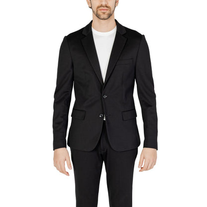 Blazer noir en polyester Antony Morato