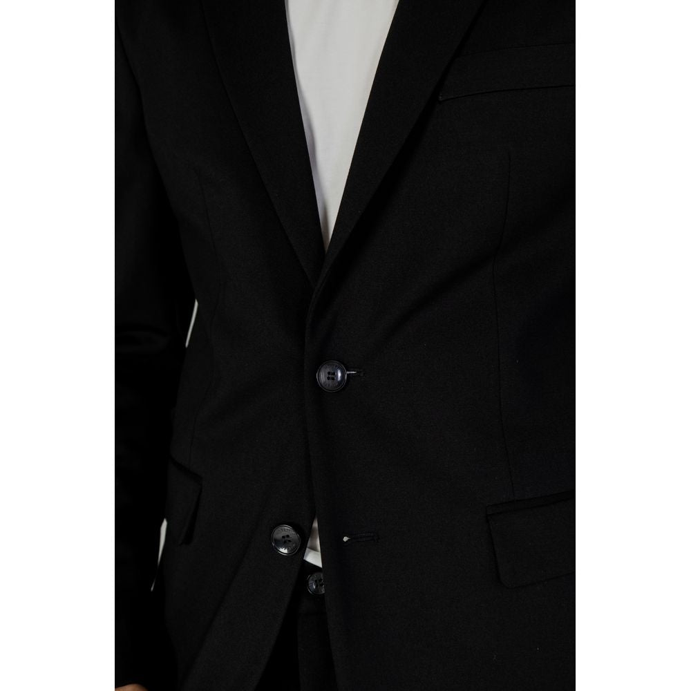 Blazer noir en polyester Antony Morato