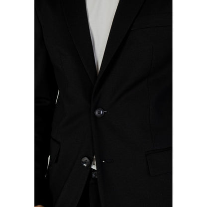 Blazer noir en polyester Antony Morato