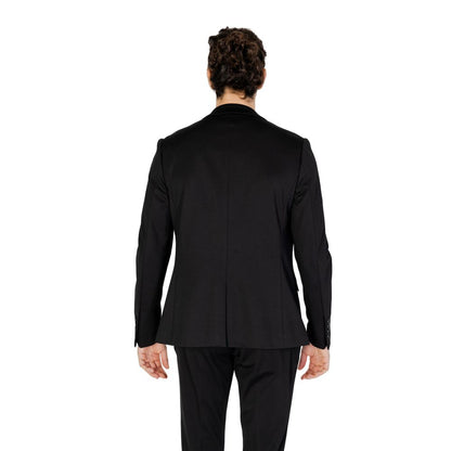 Blazer noir en polyester Antony Morato