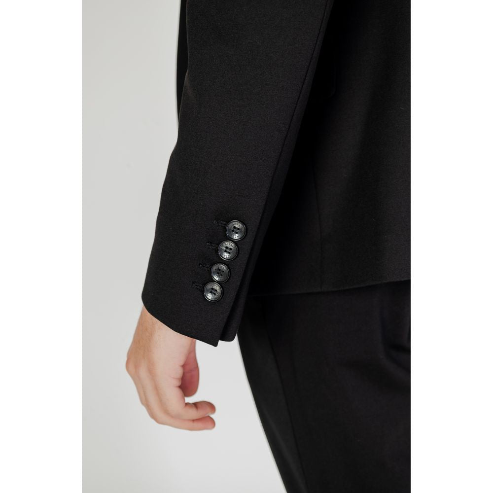 Blazer noir en polyester Antony Morato