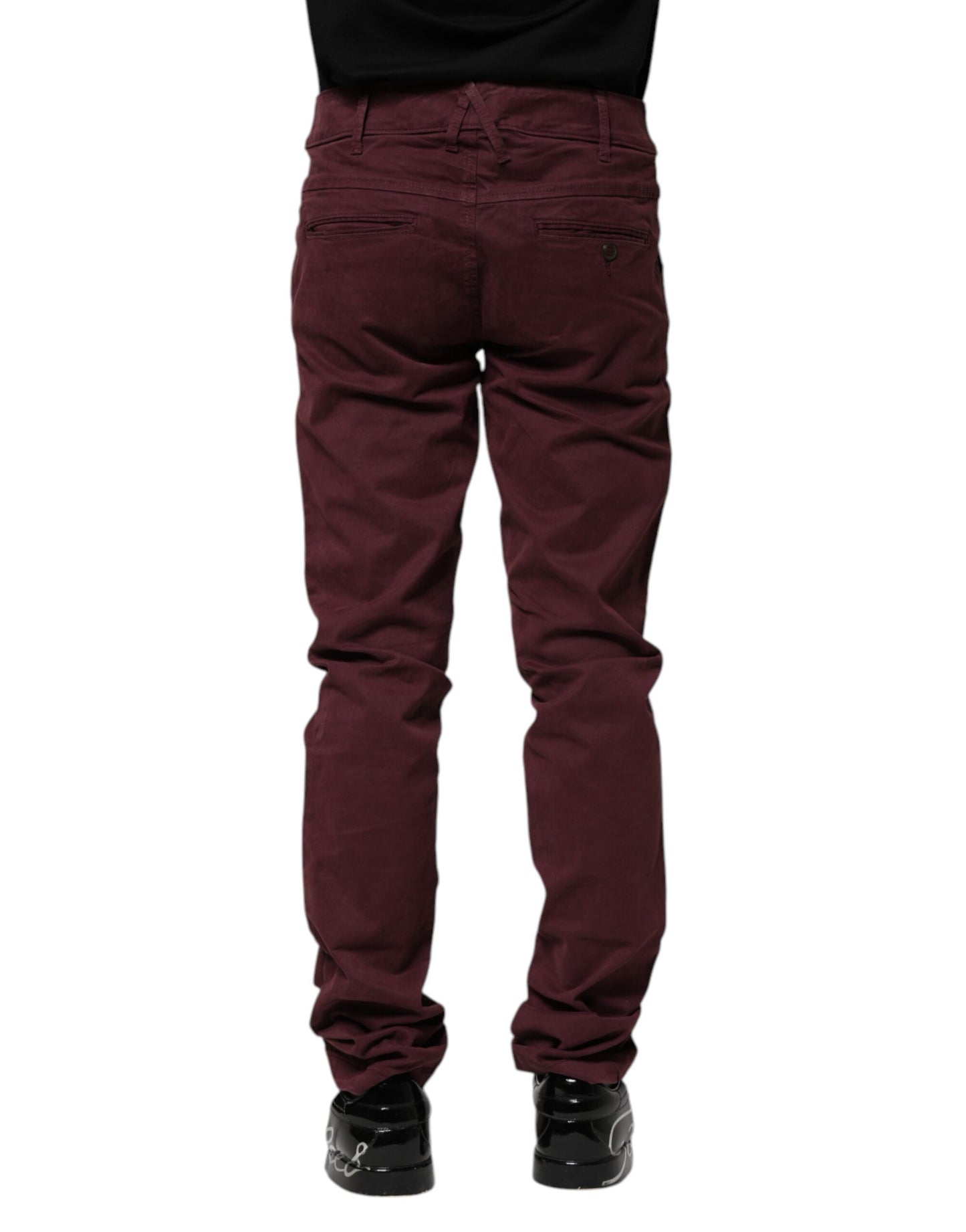 CYCLE Maroon Cotton Stretch Skinny Fit Men Denim Jeans by CYCLE