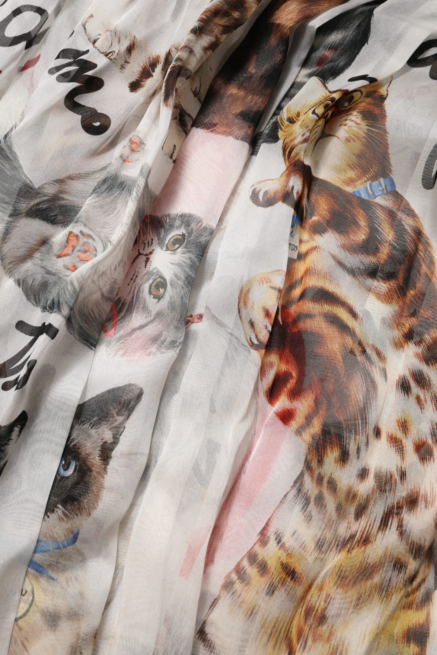 Dolce &amp; Gabbana Multicolor Animal Print Silk Ascot Maxi Dress