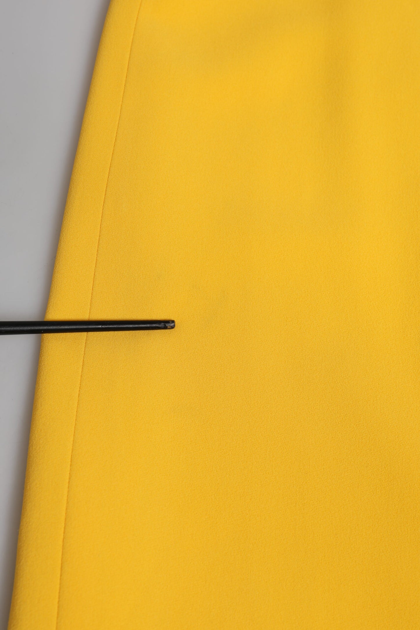 Dolce &amp; Gabbana Yellow One Shoulder Side Slit Sheath Dress