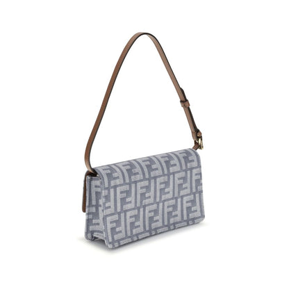 Pochette en jean Fendi FF