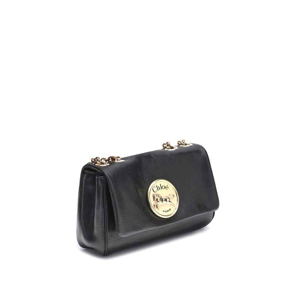 Chloé Heritage Shoulder Bag Soft Grained Leather Luxury