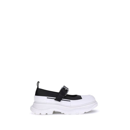 Alexander McQueen Leather And Rubber Sneakers - Black
