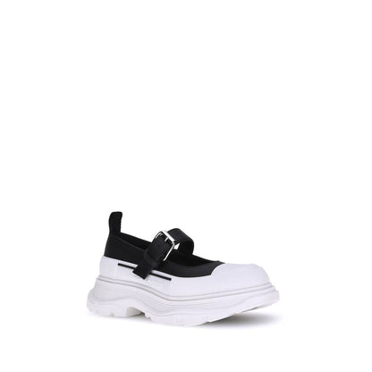 Alexander McQueen Leather And Rubber Sneakers - Black