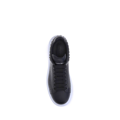 Alexander McQueen Stud Leather Sneakers - Black UK9