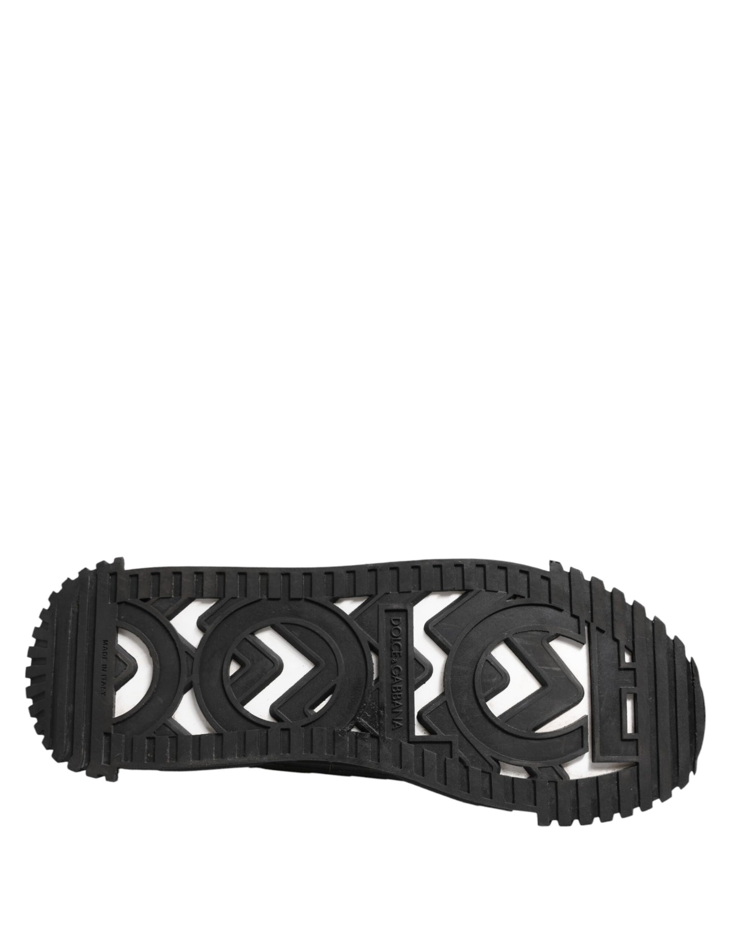 Dolce & Gabbana Black Logo Lace Up Low Top NS1 Sneakers Shoes by Dolce & Gabbana