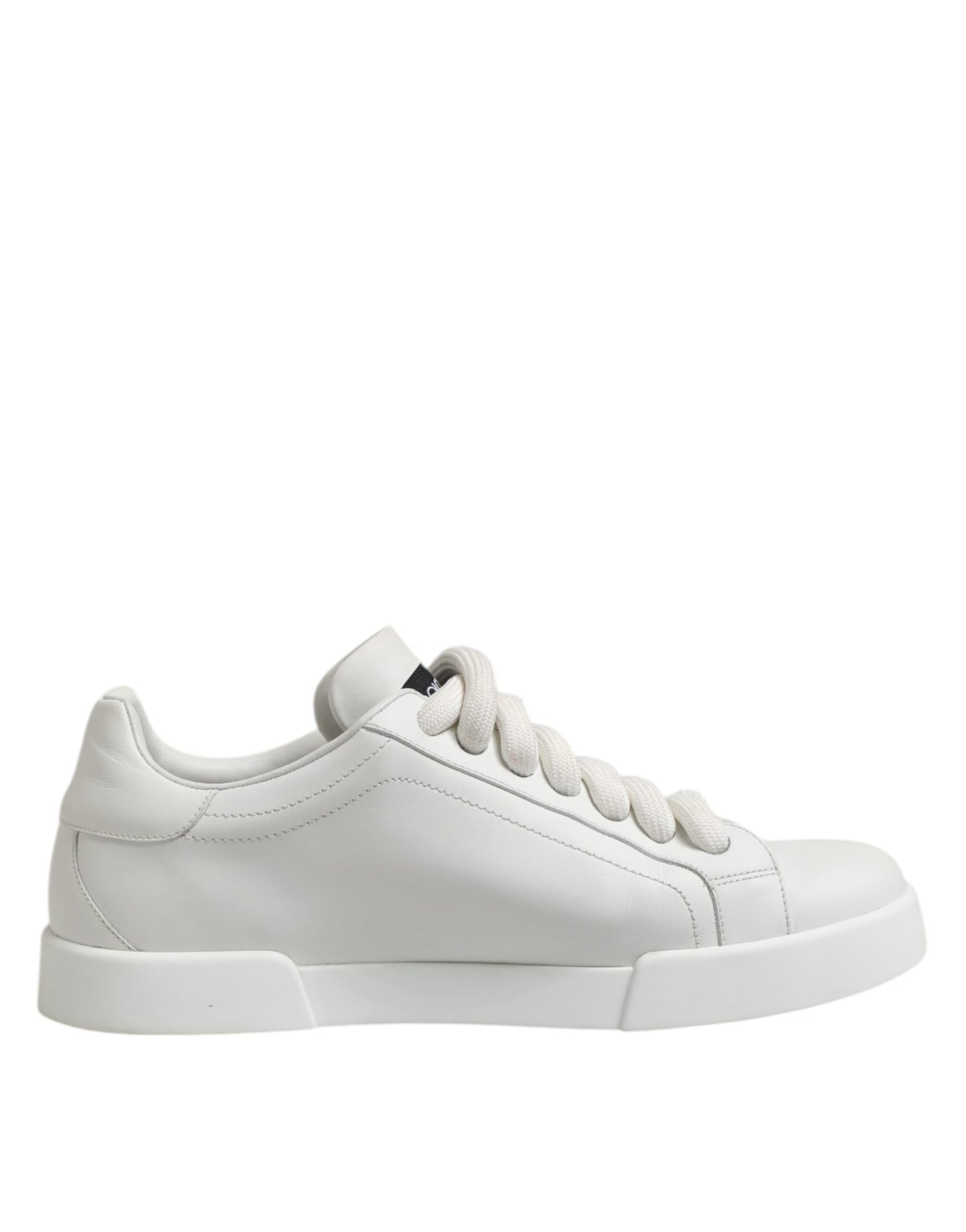 Dolce & Gabbana White Logo Lace Up Low Top Men Sneakers Shoes by Dolce & Gabbana