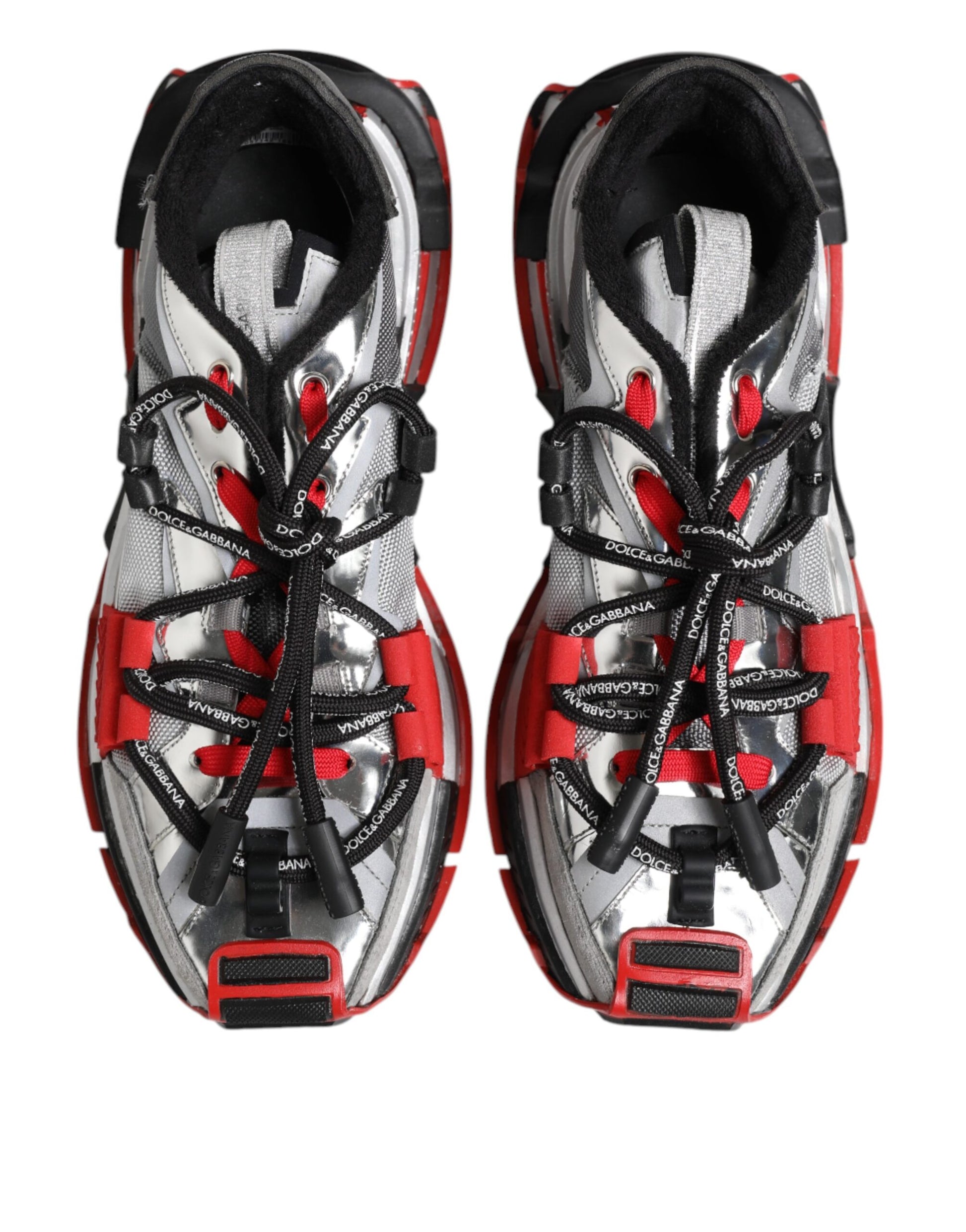 Dolce & Gabbana Multicolor Space Low Top Men Sneakers Shoes by Dolce & Gabbana