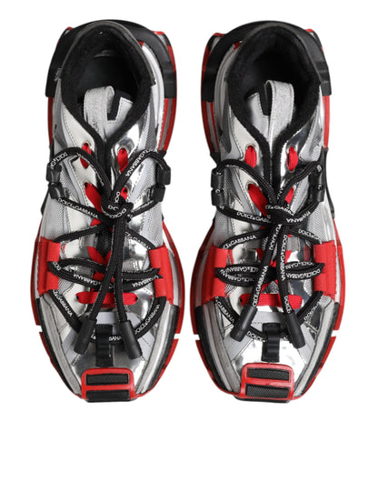 Dolce & Gabbana Multicolor Space Low Top Men Sneakers Shoes by Dolce & Gabbana