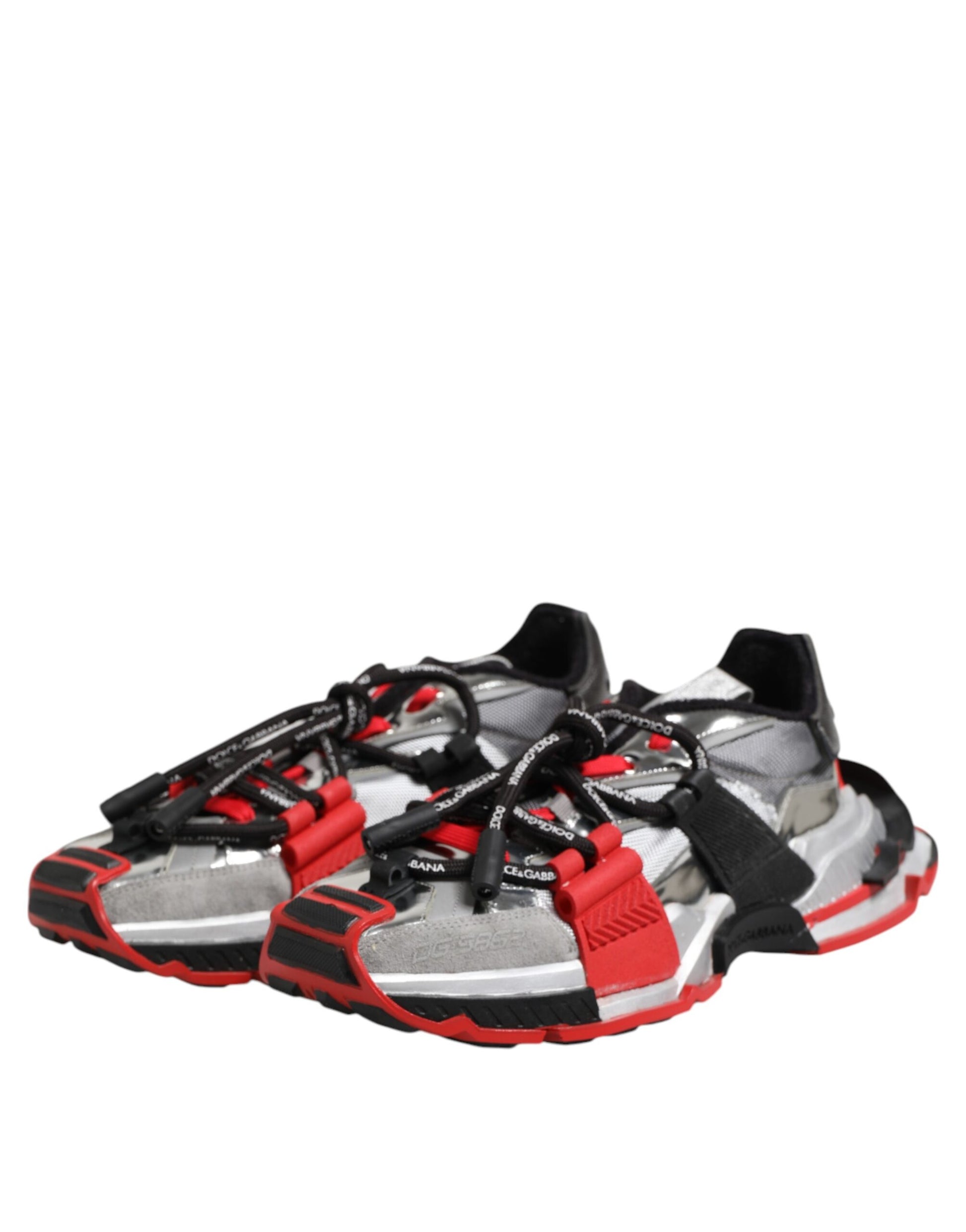 Dolce & Gabbana Multicolor Space Low Top Men Sneakers Shoes by Dolce & Gabbana