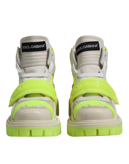 Dolce & Gabbana Multicolor Trekking Boots Sneakers Shoes by Dolce & Gabbana