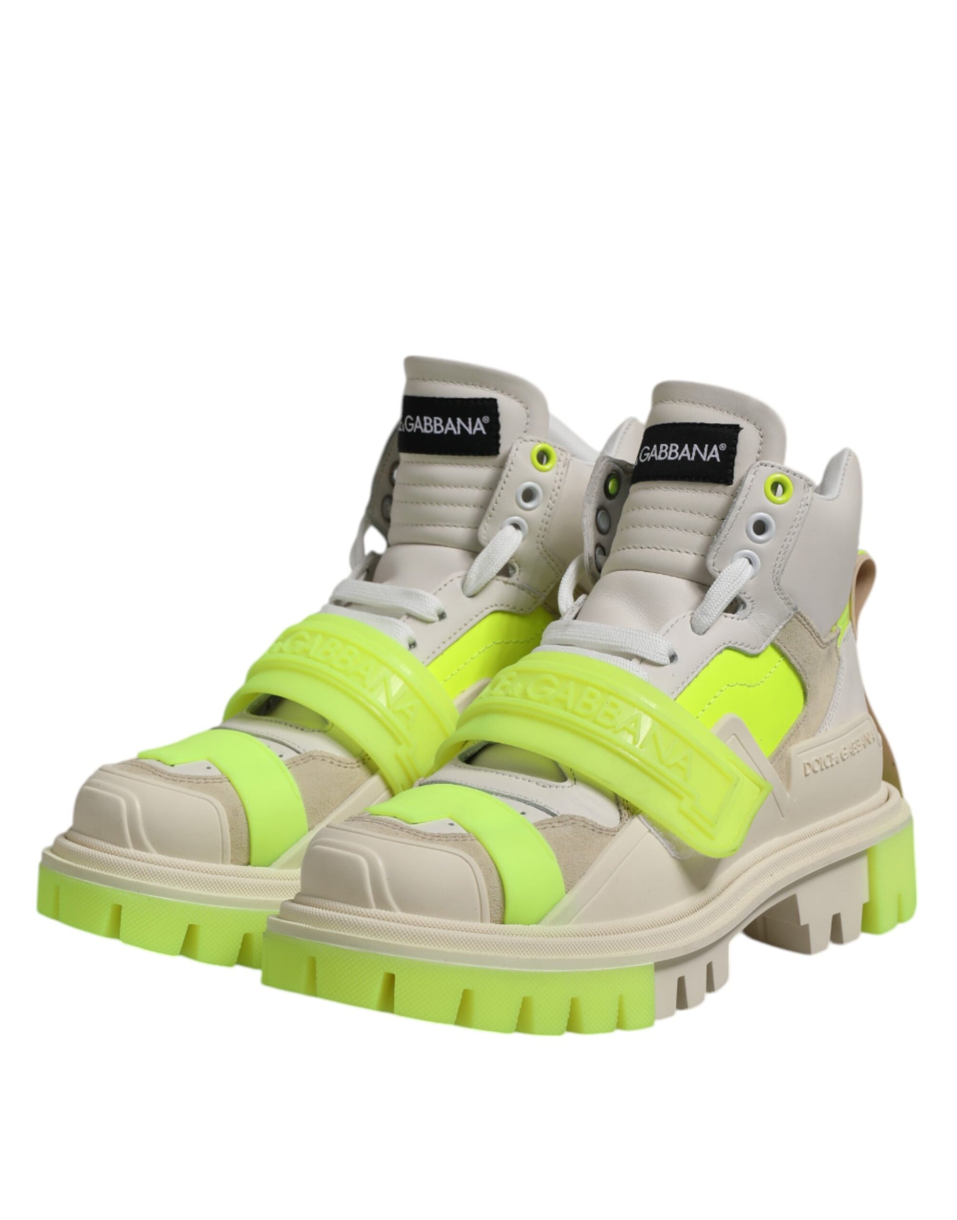 Dolce & Gabbana Multicolor Trekking Boots Sneakers Shoes by Dolce & Gabbana