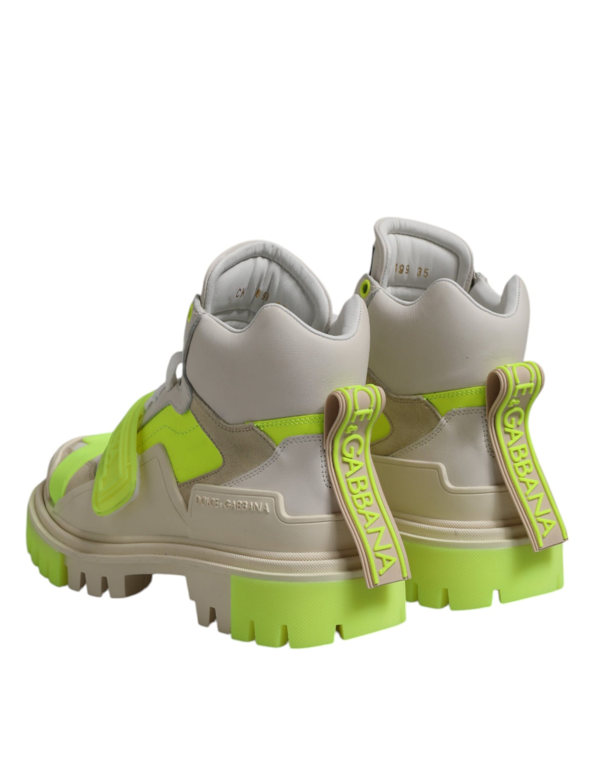 Dolce & Gabbana Multicolor Trekking Boots Sneakers Shoes by Dolce & Gabbana