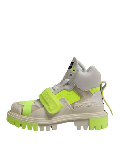 Dolce & Gabbana Multicolor Trekking Boots Sneakers Shoes by Dolce & Gabbana