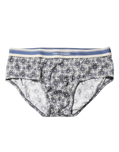 Sous-vêtement régulier à motifs multicolores Dolce &amp; Gabbana