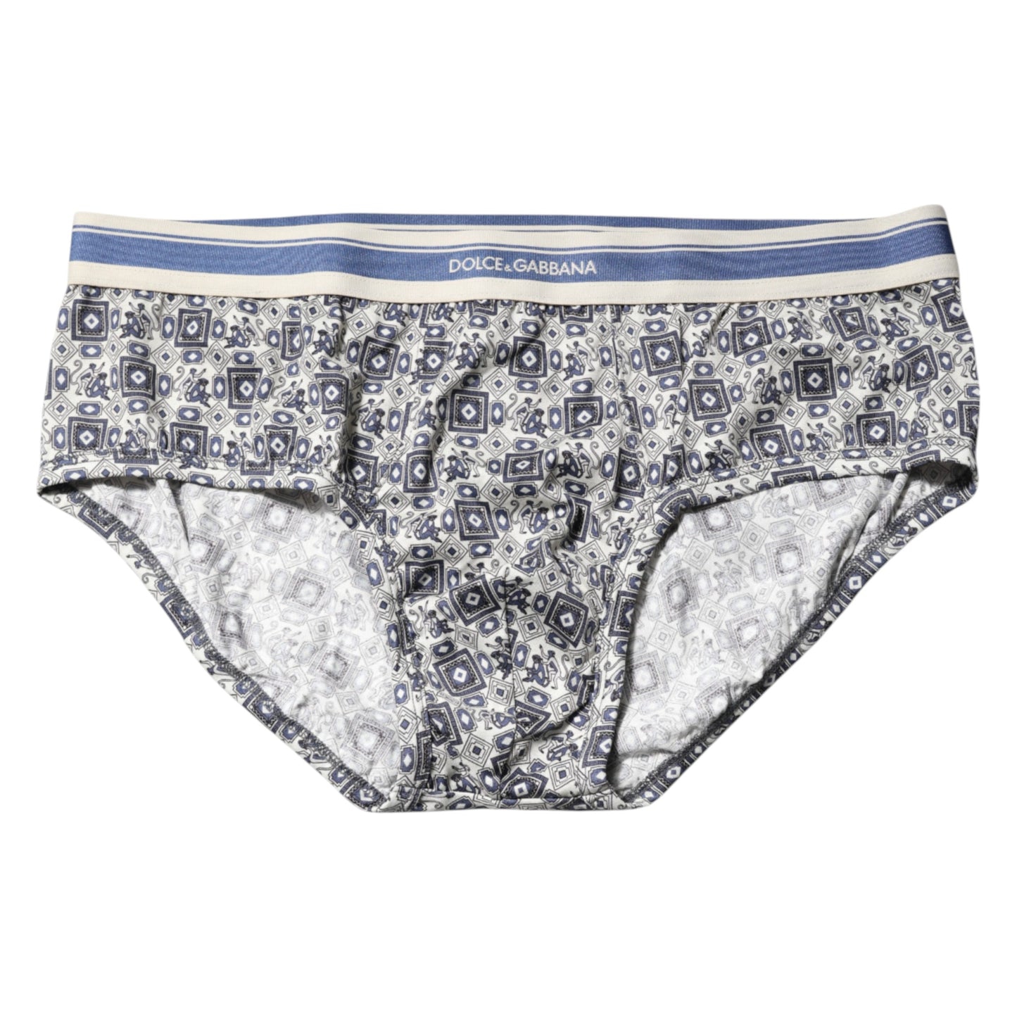 Sous-vêtement régulier à motifs multicolores Dolce &amp; Gabbana
