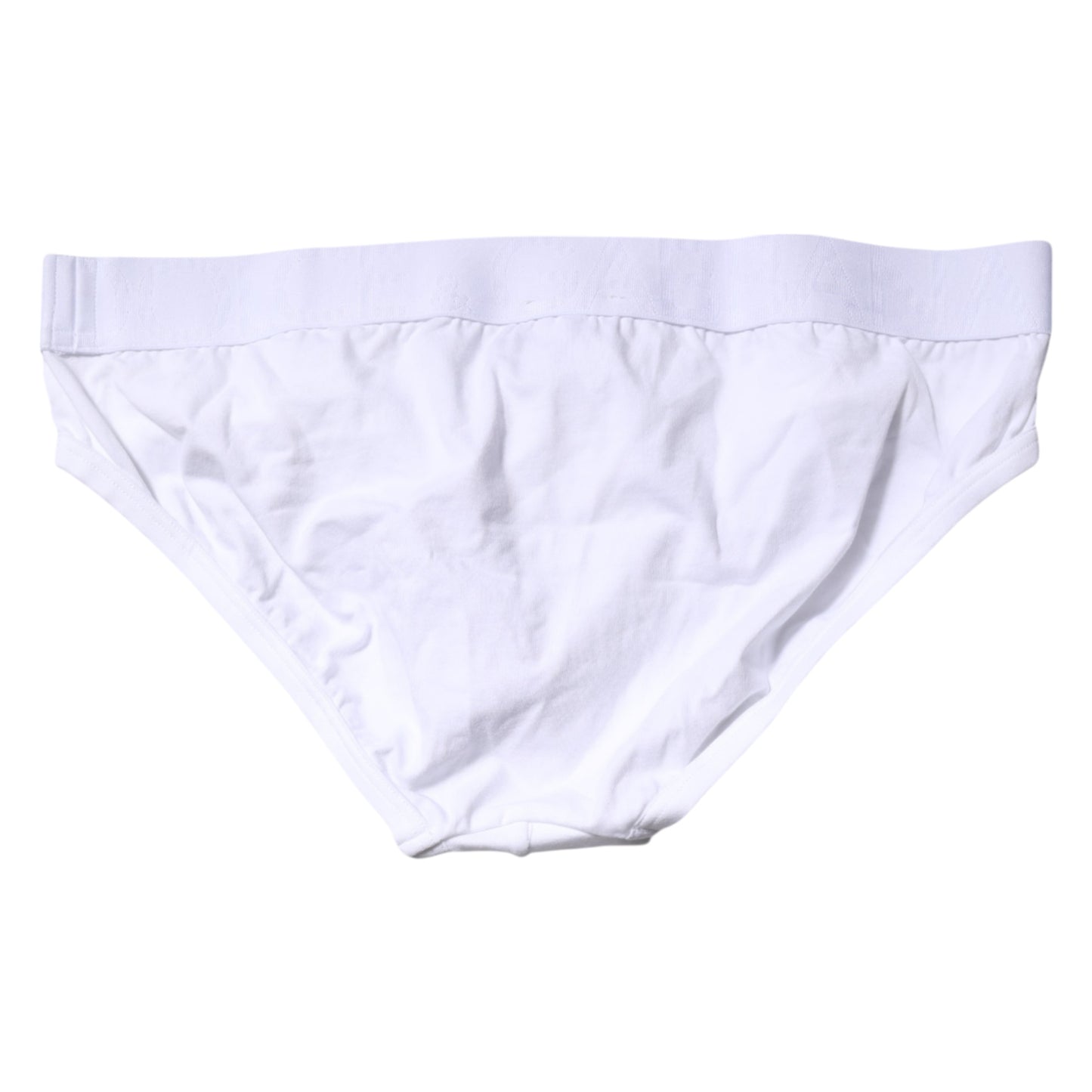 Dolce &amp; Gabbana White Cotton Stretch Regular Brief Underwear