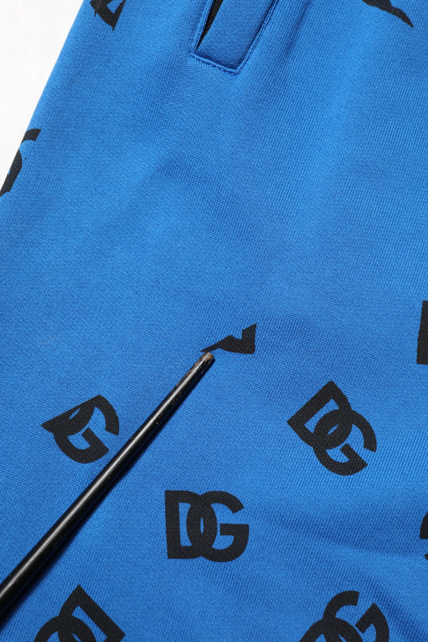 Pantalon de jogging Dolce &amp; Gabbana à imprimé logo bleu pour homme