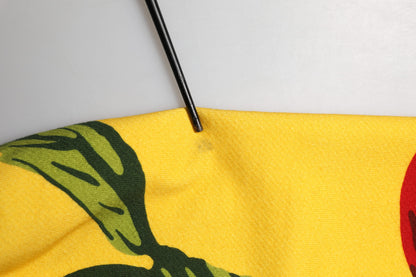 Pantalon de jogging Dolce &amp; Gabbana à imprimé cerises jaunes