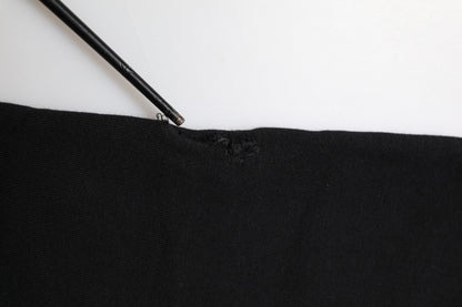 Pantalon de jogging en coton noir Dolce &amp; Gabbana