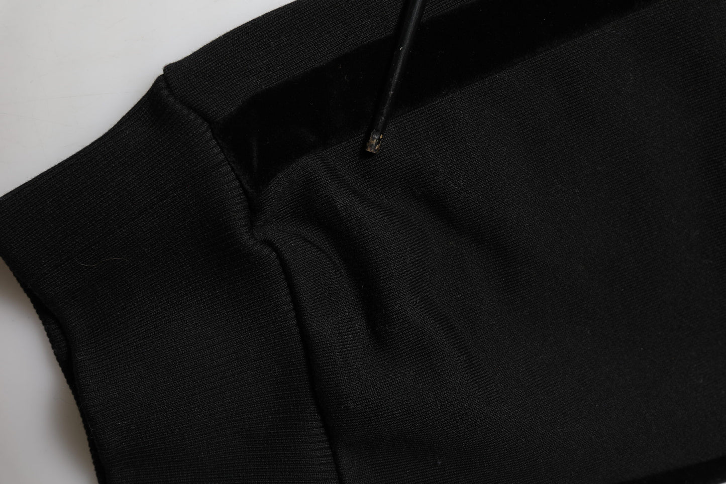 Pantalon de jogging en coton noir Dolce &amp; Gabbana pour homme