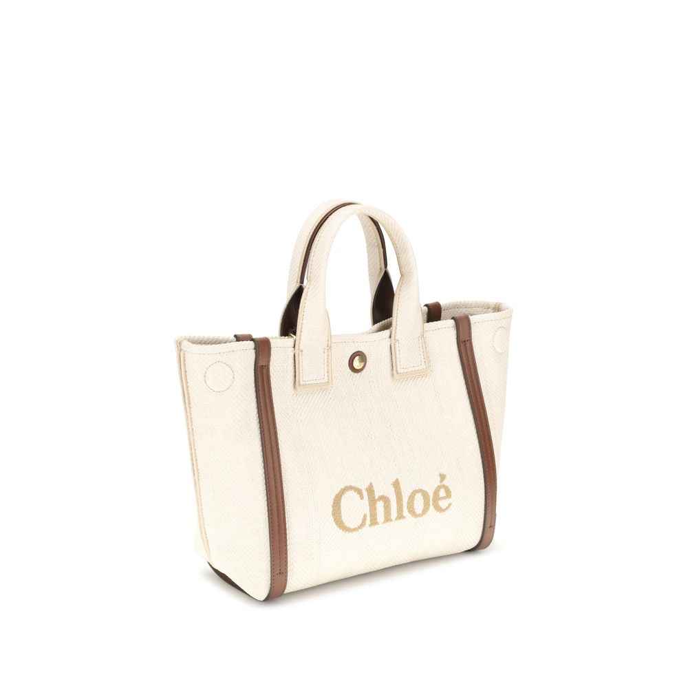 Chloé Carry Tote Leather Bag Black Elegant Everyday