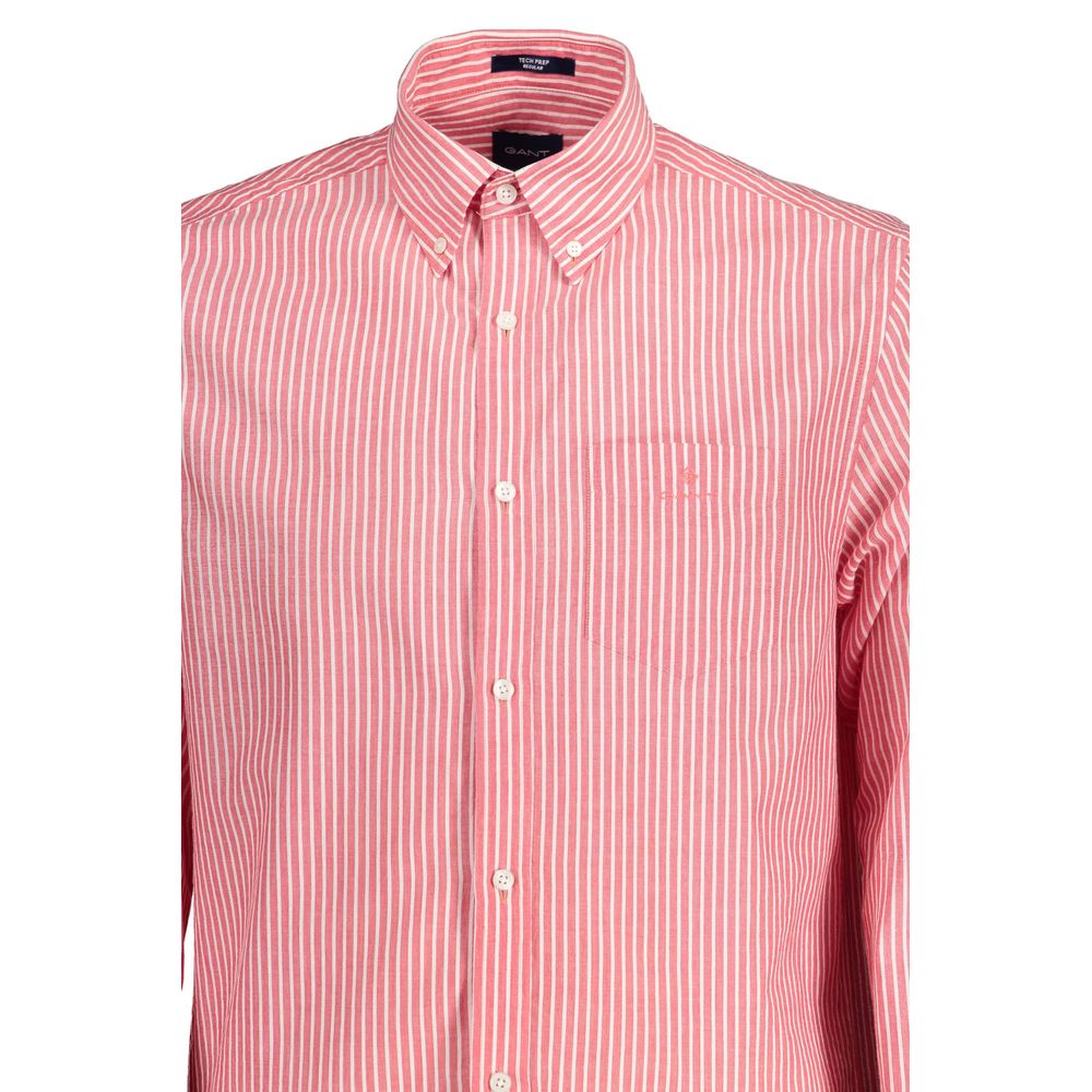 Chemise en coton rouge Gant