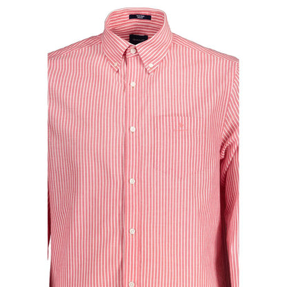 Chemise en coton rouge Gant