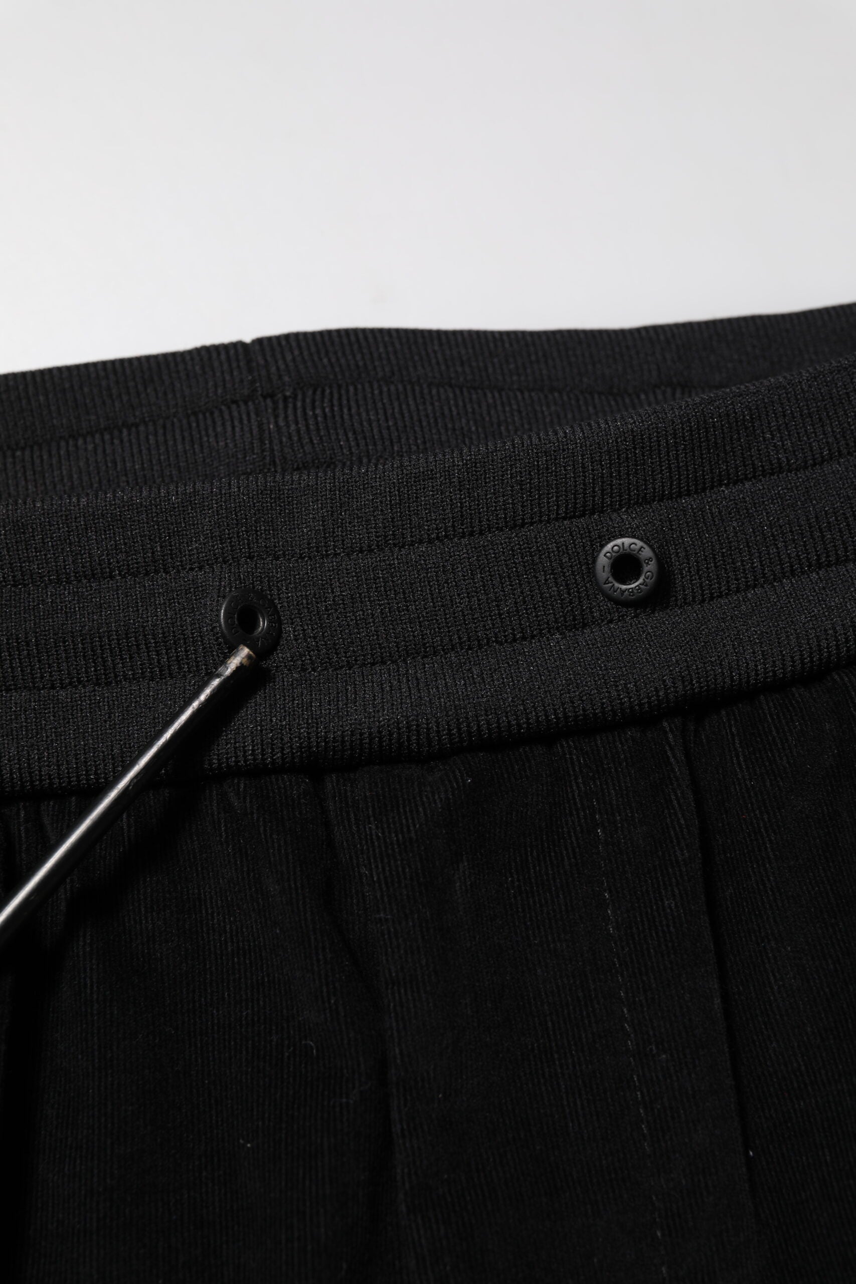 Dolce & Gabbana Black Cotton Cargo Men Jogger Pants by Dolce & Gabbana