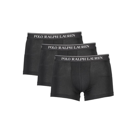 Sous-vêtements en coton noir Ralph Lauren